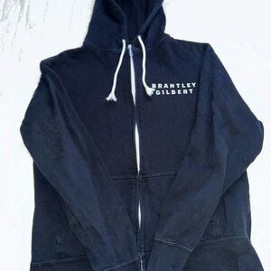 ‼️official‼️Brantley Gilbert merch zip up hoodie size medium like new